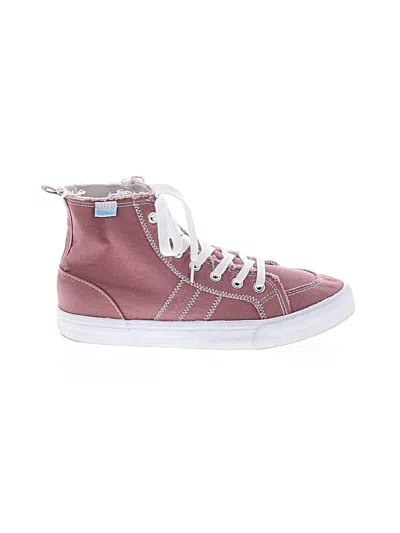 Pre-owned Assorted Brands Sneakers In Burgundy