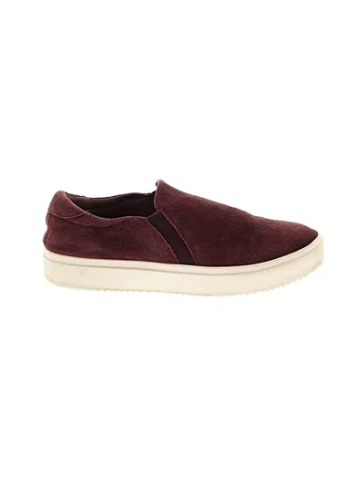 Pre-owned Assorted Brands Sneakers In Burgundy