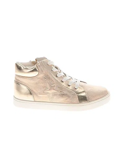 Pre-owned Assorted Brands Sneakers In Gold