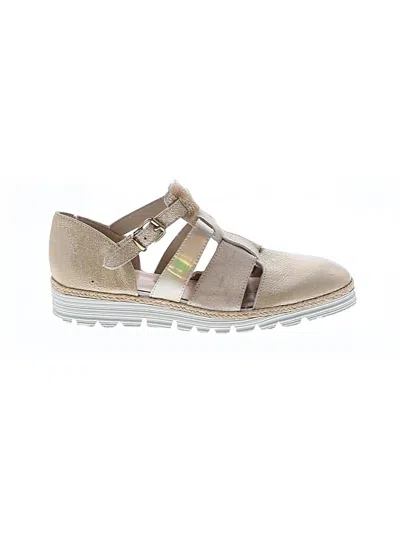 Pre-owned Assorted Brands Sneakers In Gold