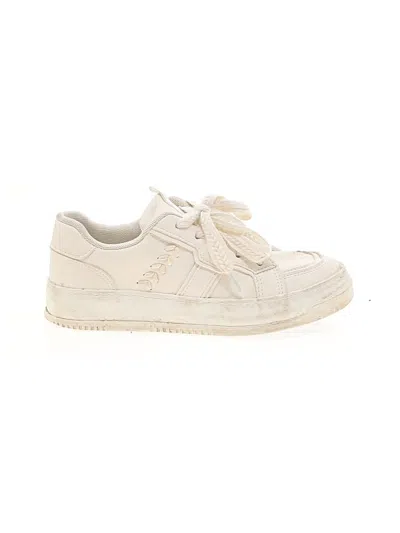 Pre-owned Assorted Brands Sneakers In Ivory