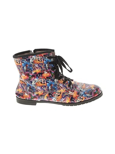 Pre-owned Assorted Brands Sneakers In Orange