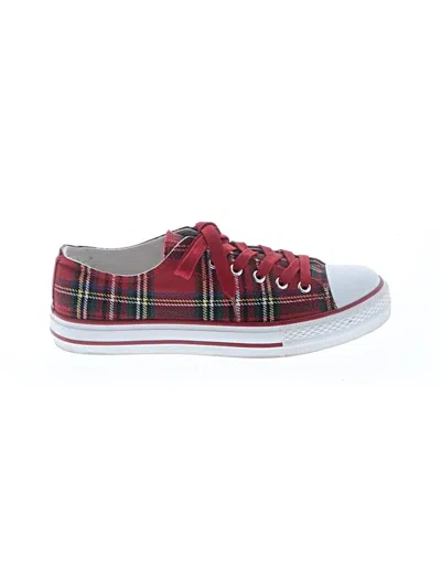 Pre-owned Assorted Brands Sneakers In Red