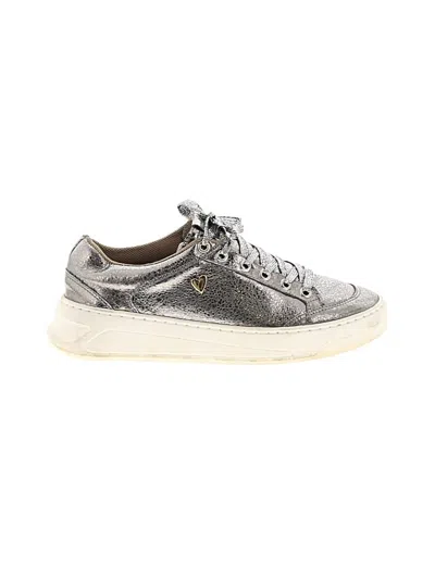 Pre-owned Assorted Brands Sneakers In Silver