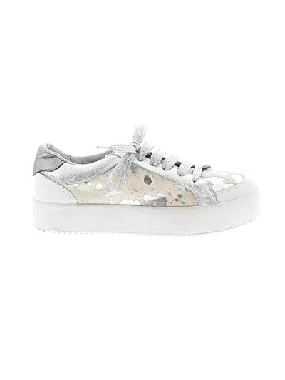 Pre-owned Assorted Brands Sneakers In Silver