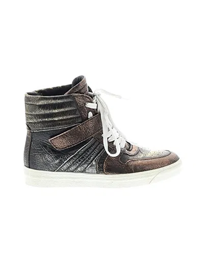 Pre-owned Assorted Brands Sneakers In Silver