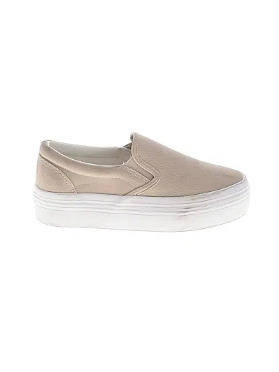 Pre-owned Assorted Brands Sneakers In Tan