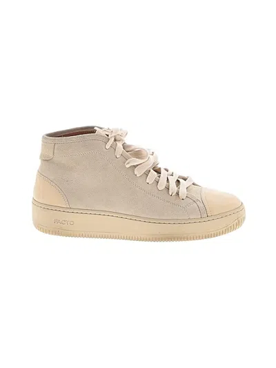 Pre-owned Assorted Brands Sneakers In Tan
