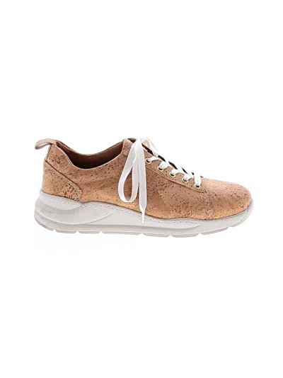 Pre-owned Assorted Brands Sneakers In Tan