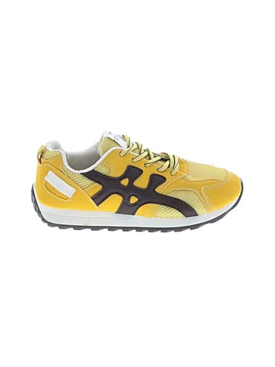 Pre-owned Assorted Brands Sneakers In Yellow