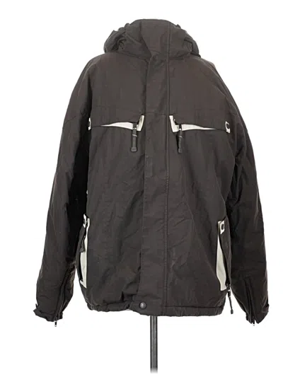 Pre-owned Assorted Brands Snow Jacket In Black