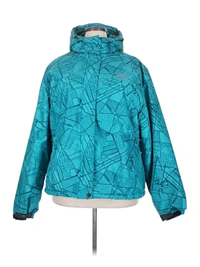 Pre-owned Assorted Brands Snow Jacket In Blue