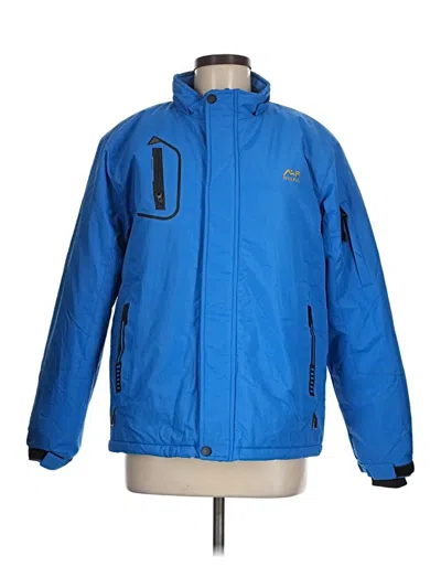 Pre-owned Assorted Brands Snow Jacket In Blue