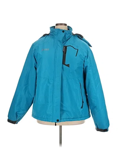 Pre-owned Assorted Brands Snow Jacket In Blue