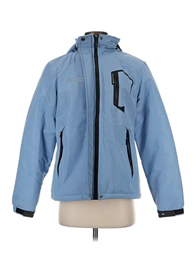 Pre-owned Assorted Brands Snow Jacket In Blue