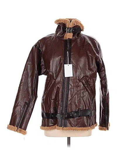 Pre-owned Assorted Brands Snow Jacket In Brown