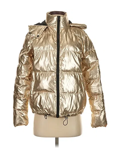 Pre-owned Assorted Brands Snow Jacket In Gold