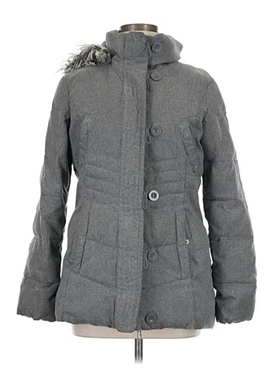 Pre-owned Assorted Brands Snow Jacket In Gray