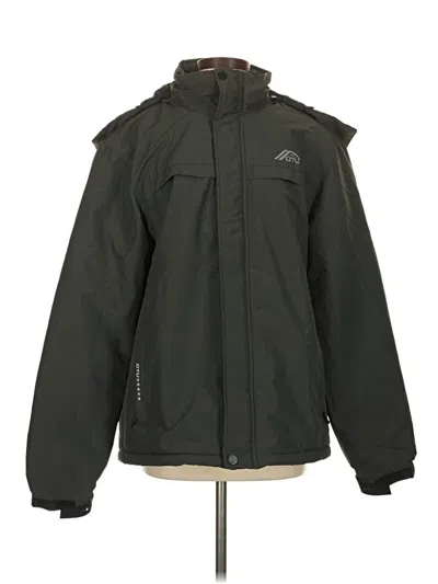 Pre-owned Assorted Brands Snow Jacket In Green