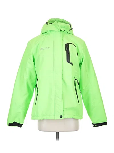 Pre-owned Assorted Brands Snow Jacket In Green