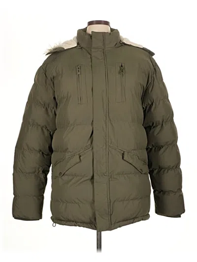Pre-owned Assorted Brands Snow Jacket In Green