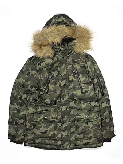 Pre-owned Assorted Brands Kids' Snow Jacket In Green