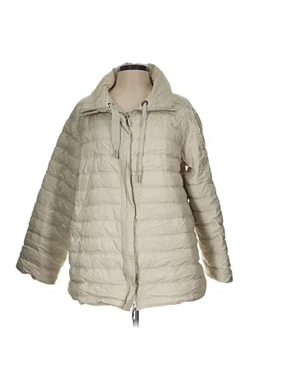 Pre-owned Assorted Brands Snow Jacket In Ivory