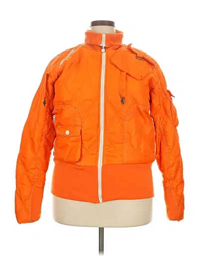 Pre-owned Assorted Brands Snow Jacket In Orange