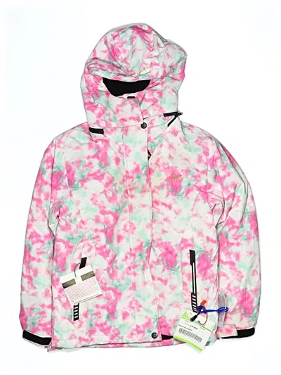 Pre-owned Assorted Brands Kids' Snow Jacket In Pink