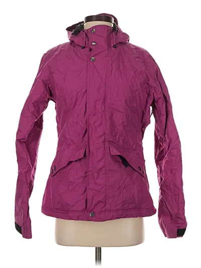 Pre-owned Assorted Brands Snow Jacket In Purple