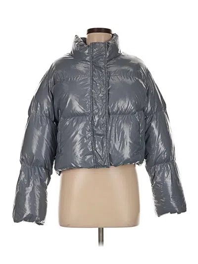 Pre-owned Assorted Brands Snow Jacket In Silver
