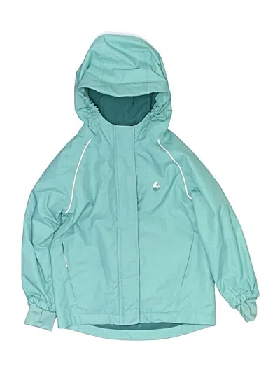 Pre-owned Assorted Brands Kids' Snow Jacket In Teal