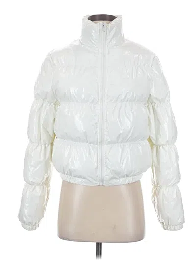 Pre-owned Assorted Brands Snow Jacket In White