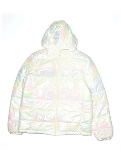 Pre-owned Assorted Brands Kids' Snow Jacket In White