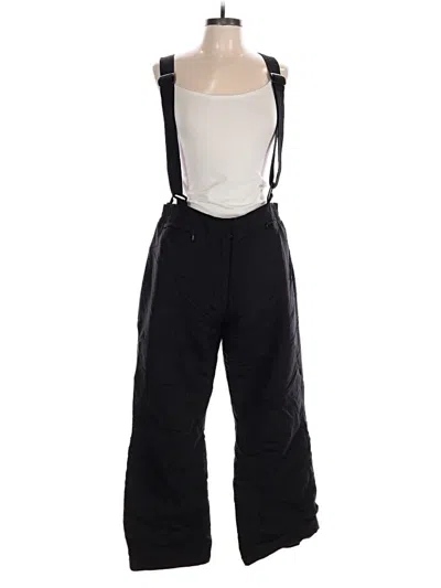 Pre-owned Assorted Brands Snow Pants With Bib In Black