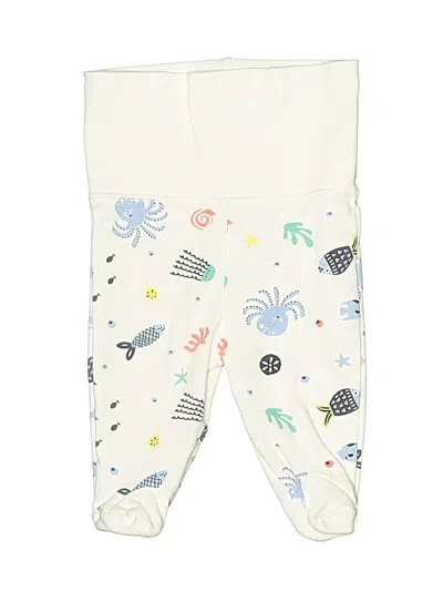 Pre-owned Assorted Brands Kids' Snow Pants With Bib In White