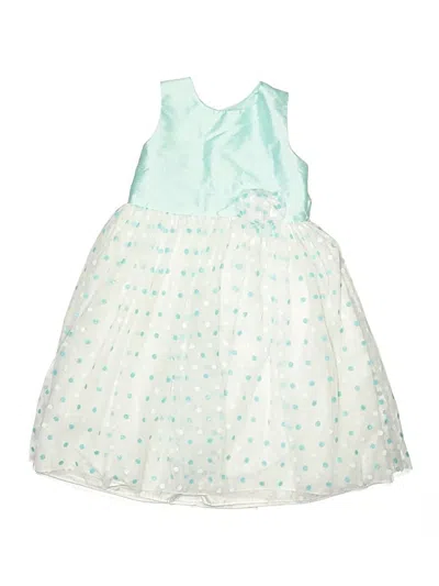 Pre-owned Assorted Brands Kids' Special Occasion Dress In Green