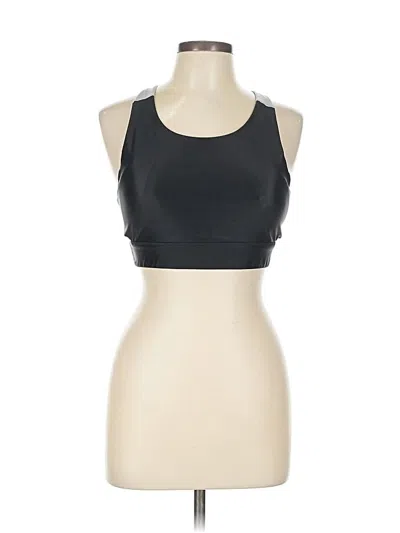 Pre-owned Assorted Brands Sports Bra In Black