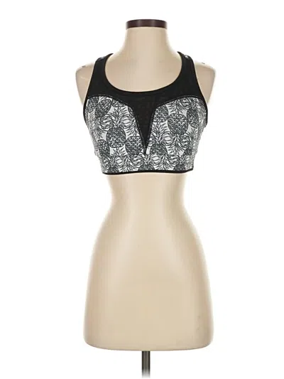 Pre-owned Assorted Brands Sports Bra In Black