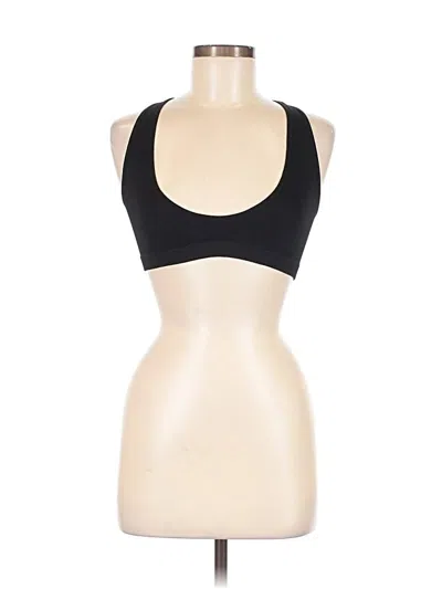 Pre-owned Assorted Brands Sports Bra In Black