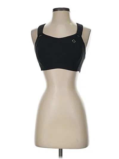 Pre-owned Assorted Brands Sports Bra In Black
