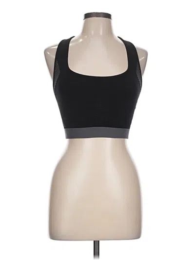 Pre-owned Assorted Brands Sports Bra In Black