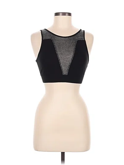 Pre-owned Assorted Brands Sports Bra In Black