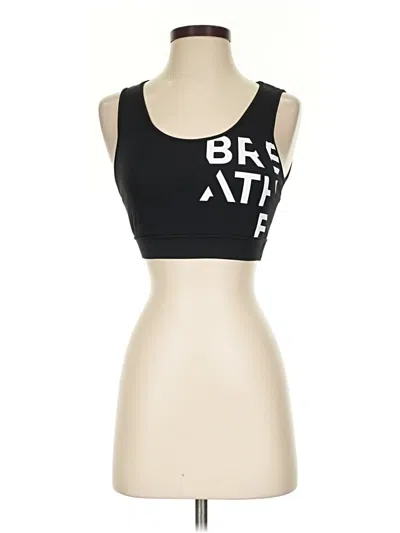 Pre-owned Assorted Brands Sports Bra In Black
