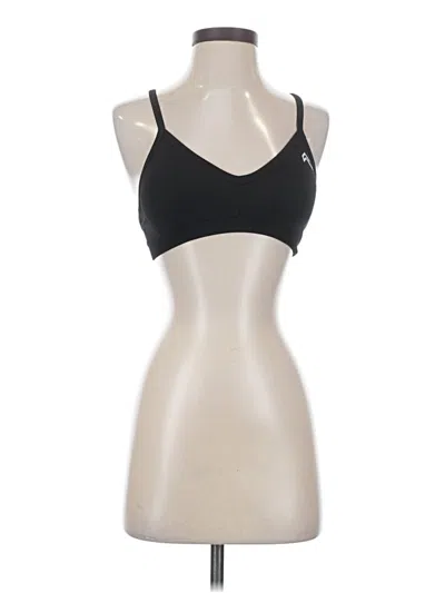 Pre-owned Assorted Brands Sports Bra In Black