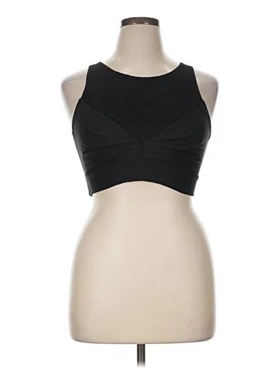 Pre-owned Assorted Brands Sports Bra In Black