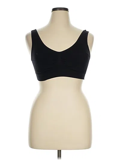 Pre-owned Assorted Brands Sports Bra In Black