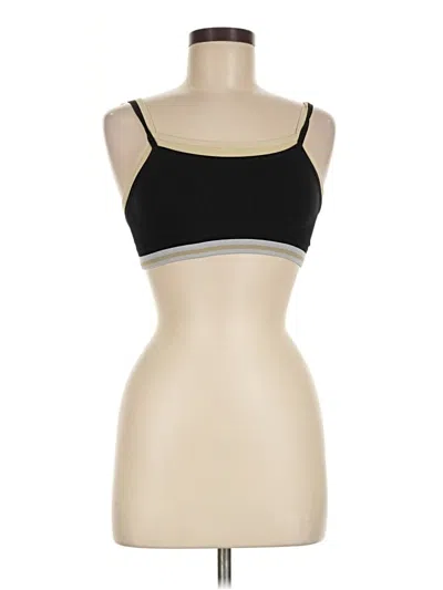 Pre-owned Assorted Brands Sports Bra In Black