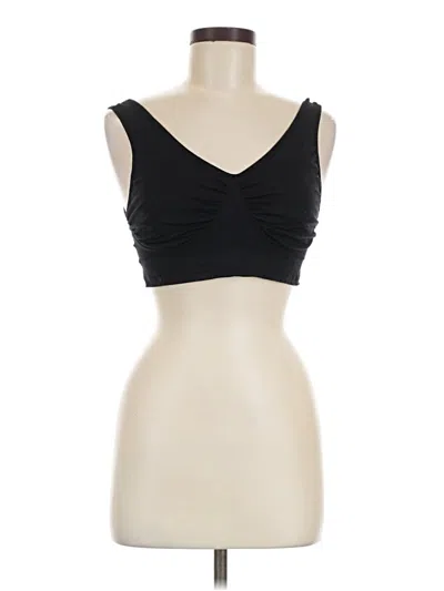 Pre-owned Assorted Brands Sports Bra In Black