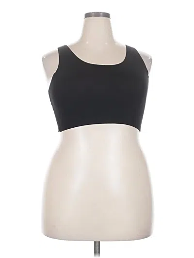 Pre-owned Assorted Brands Sports Bra In Black